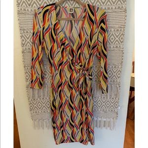 Anne Klein Faux Wrap Dress
